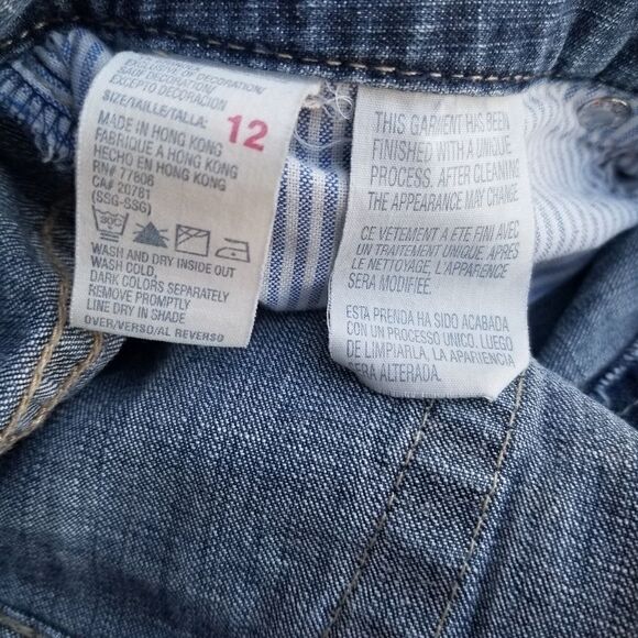 Vintage 90s y2k Tommy Hilfiger Sport Stripe Low Rise Bootcut Jeans 12 - Picture 9 of 9